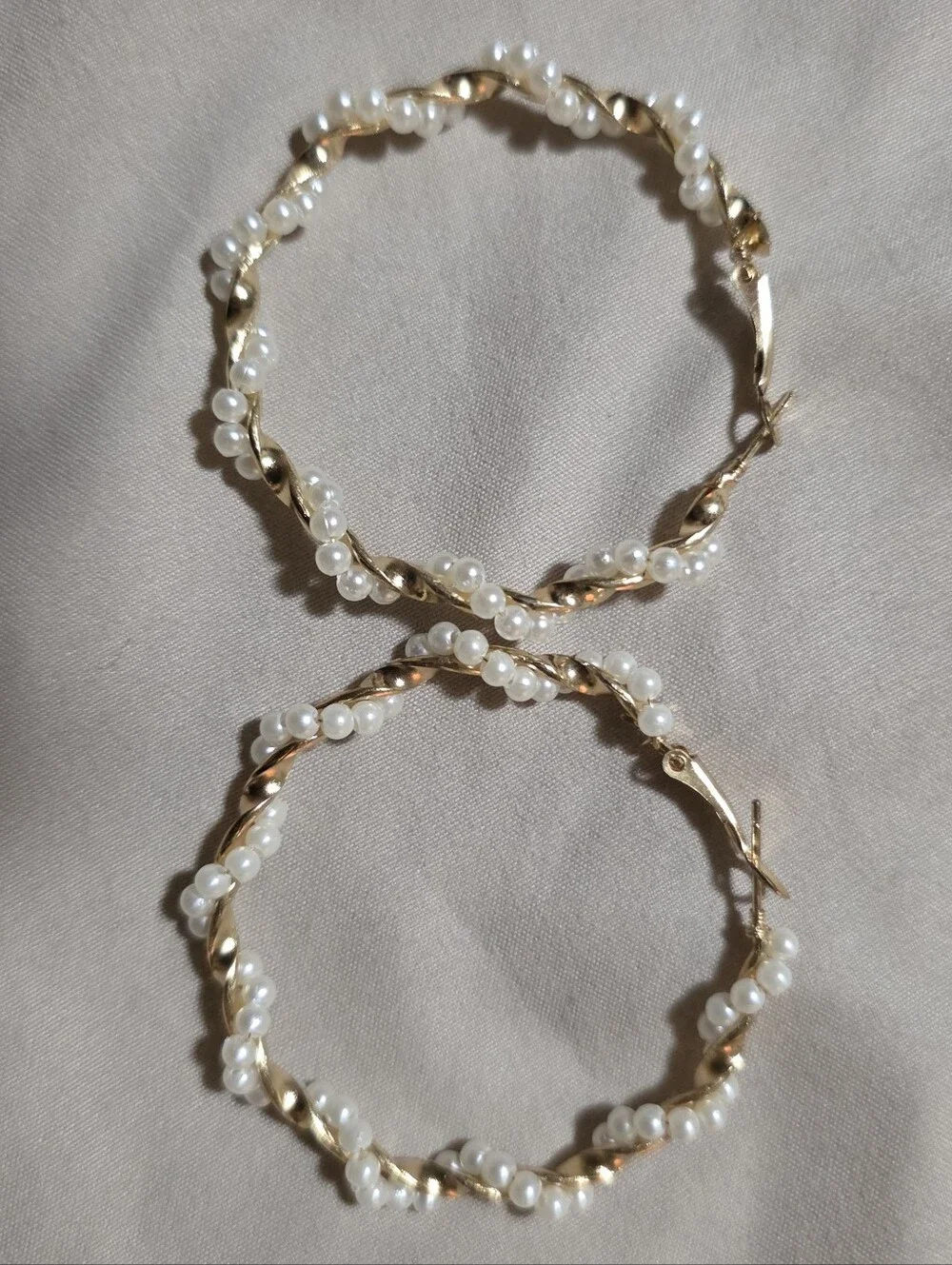 Goldtone Hoop Earrings